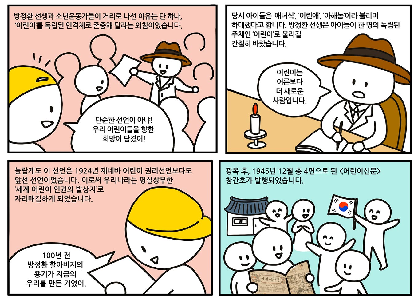 대박이는 오늘 어린이날은 어떻게 시작되었을까? 2